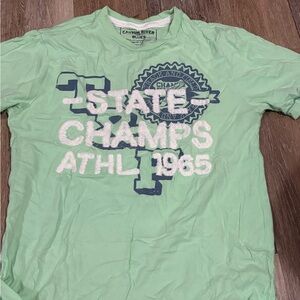 Vintage Canyon River Blues Mint Graphic Tee